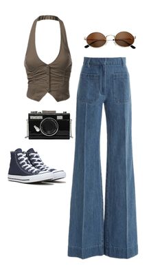 Style Inspiration 70s, Flashback Day Spirit Week, 90s Aesthetic Outfit Ideas Vintage, French 60s Fashion, 70s 80s 90s Outfit, Retro 80s Outfits Aesthetic, 70s Inspired Accessories, Mitch Rowland Concert Outfit, Wide Hem Jeans