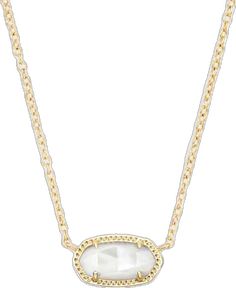 Kendra Scott Elisa Gold Pendant Necklace in Mother-of-Pearl Beautiful Gold Pendants, Kendra Scott Elisa Necklace, Elisa Gold Pendant Necklace, Elisa Necklace, Elisa Pendant Necklace, Kendra Scott Necklace Elisa, Christmas Cutouts, Kendra Scott Elisa, Preppy Jewelry