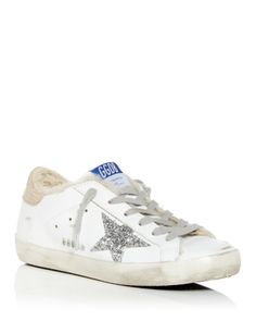 Golden Goose Women's Super-Star Shearling Low Top Sneakers Dream Wishlist, Iconic Outfits, Golden Goose Sneakers, Shoe Inspo, Super Star, Low Top Sneakers, Sneakers Online, Golden Goose, Sneakers White