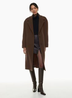 Wilfred THE ONLY COAT | Aritzia CA Aritzia Wool Coat, Aritzia Coat, Great Coat, Wool Coats, Wool Coat Women, Cocoon Coat, Wool Trench Coat, Single Breasted Coat, Fully Fashioned