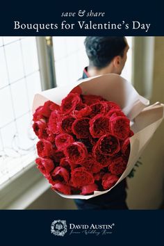 bouquets for valentine's day by david austin