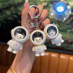 Astronaut Bear Keychain, LED Keychain Light, Bear LED Keychain, Astronaut Keychain Light, Cute Bear Keychain, LED Astronaut Light, Bear Keychain Torch, Fun LED Keychain, Astronaut Bear Light, LED Keychain Torch Starry Cat, Astronaut Bear, Bear Night Light, Fun Gadgets, Oversized Pillows, Tech Diy, Metal Braces, Silver Bear, Bear Keychain