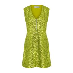 Narni dress is made of green sequin fabric with an A-cut pattern. Narni mini dress with v-neck and metal zipper detail %100 polyester  Dry Clean Only Green Sequins, Gifts For New Mums, Pearl Jewellery Earrings, Sequin Mini, Sequin Fabric, Sequin Mini Dress, Dress Small, Zipper Detail, Metal Zipper