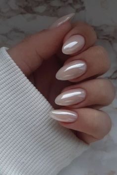 Nails Bridesmaid, Classy Acrylic Nails, Nails Wedding, Bride Nails, Nails Almond