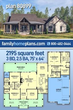 the floor plan for this house is very large and has 3 beds, 2 bathrooms