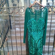 Brand New; Mermaid Style. Size 2x. Embellished Green Dress For Fall, Embellished Green Dresses For Fall, Fall Green Embellished Dresses, Fall Embellished Green Dresses, Womens Green Dress, Mermaid Style, Mermaid Fashion, Green Dress, Good Times