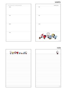 Photos On Wallpaper 9E8 fitnessplanner #plannersfor2024 #plannerlove. Bt21 Notepad, Bts Diary, Hyuna Photoshoot, Bts Emoji, Learn Hangul, Writing Paper Printable Stationery, Bts Cute, Cross Stitch Fonts, Bts Bt21