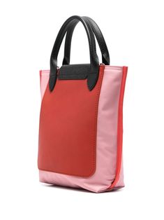 Longchamp XS Cabas Tote Bag | Pink | FARFETCH Longchamp Xs, Longchamp Bags, Debossed Logo, Chanel 2, Iconic Bags, Silver Engraving, Ballet Flat Shoes, Pump Sandals, Lady Dior