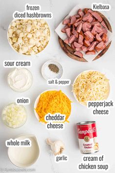 the ingredients needed to make this recipe include meat, cheese, and other foodstuffs