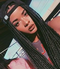 Faux Loc, Beautiful Braids, Casual Hairstyles, Black Braids