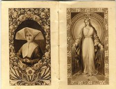 Catherine Laboure, Saint Catherine, Old Book, Blessed Mother, Our Lady, Virgin Mary