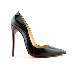 CHRISTIAN LOUBOUTIN "So Kate" Black Patent Stiletto Heels Size 37 Eur  or *7 US Medium Made in Italy Very light wear with dust bag and original Louboutin box. 100% Authentic. *All Christian Louboutin shoes and boots are made in European sizing. Please be aware of your size in this brand as US sizing is an estimate. Other exciting items in my eBay store FASHION WISH Black Heels Pumps, Louboutin So Kate, Christian Louboutin So Kate, So Kate, Black Pumps Heels, Pumps Shoes, Heels Pumps, Louboutin Shoes, Christian Louboutin Shoes