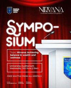 a poster for an upcoming conference on the topic of sympo - summ