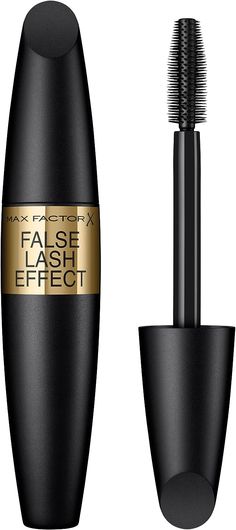 DRAMATIC VOLUME: Experience the False Lash Effect Mascara, a formula designed to give you full, long lashes without the hassle of wearing false ones. Its brush with 50% more bristles perfectly separates the lashes, coating each one from root to tip. PATENTED FORMULA: This mascara boasts a patented Liquid Lash formula enriched with pro-vitamin B5. It's designed to provide long-lasting volume, ensuring your lashes stay volumised and defined all day long. Max Factor Mascara, False Lash Effect Mascara, Mascara Review, Nude Palette, Best Mascara, Benzoic Acid, Skin Foundation, Max Factor, Volume Mascara