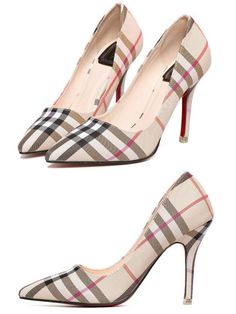 Tartan Fashion, Unique Heels, Elegant Lady, Boy Shoes, Shoe Game, Look Chic, Womens High Heels, Elegant Woman, Leather Fashion