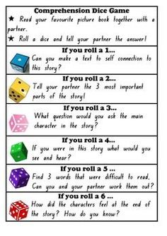 the four dice game worksheet for children to learn how to play it and what to do