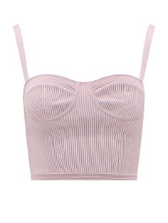 Top Pink Tops Png, Luxury Elegant Pink Crop Top, Alexander Mcqueen Top, Farfetch Crop Top, Pink Top, Alexander Mcqueen Clothing, Black Long Sleeve Sweater, Sleeveless Knit Top, Tumblr Fashion