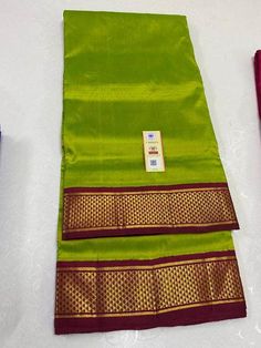 Presenting the most mesmerising Kanchipuram Silk Saree from house of Fashion Vibes. This is an exclusive pure Kanchipuram Silk Saree with beautiful zari pattern weaved trendy border in all over saree. They will complement your personality to the highest note. This saree contains Fine Finishing of beautiful zari weaved trendy border. This is very soft and smooth fabric. This is Exclusive Pure Kanchipuram Silk Sarees. This saree is perfect for own wedding and pre-wedding functions. Details: Kanchi Handloom Silk Saree, Kanjivaram Sarees Silk, Silk Saree Kanchipuram, Fancy Sarees Party Wear, Fashion Vibes, Pure Kanchipuram Silk Sarees, Embroidered Blouse Designs, Bollywood Style, Saree Models