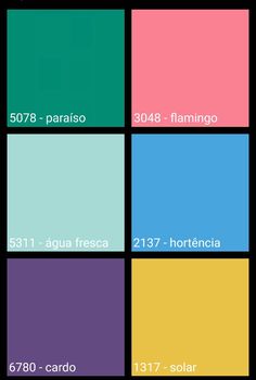 the color scheme is shown in different colors