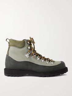 Named after the Italian word for rock, Diemme's 'Roccia Vet' boots have been designed to excel in both mountainous and city environments. Crafted from canvas and rubber, they're fitted with lightweight soles and plenty of ankle support. Nubuck cuffs and padded linings offer additional comfort and stability. Hiking Boots For Men, Mens Winter Shoes, Italian Word, Best Hiking Boots, Mens Hiking Boots, Outdoor Boots, Boots For Men, Ankle Support, Winter Shoes