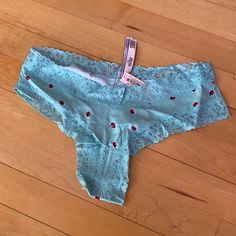 Brand New With Tags, Cute Lady Big Print On Cotton Blend With Lace Around Edges. Light Teal Color. Cute Blue Fitted Sleepwear, Fitted Blue Victoria's Secret Sleepwear, Bug Pattern, Light Teal Color, Lingerie Outfits, Light Teal, Teal Color, Lady Bug, Teal Colors