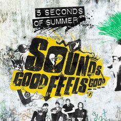 an album cover with the words sound and effects in yellow, green and black on it