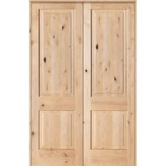 an image of two wooden doors on white background