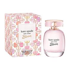 Discover the new Kate Spade Bloom Eau De Toilette, a floral Green Musky fragrance that takes you into a blooming universe of pastel tones. Experience hints of granny smith Apple and sweet Orange essence along with bright notes of White Camelia blossoming in a sensual woody trail.Fragrance NotesTop: Granny Smith Apple, Lemon, Sweet OrangeHeart: White Camellia, Orange Flower, Ylang ExtraBase: Cedarwood, Cashmeran, SandalwoodFragrance Family: FloralFluid Ounces: 3.3 oz.Formulation: SprayFragrance C White Camelia, Bloom Perfume, Kate Spade Perfume, Granny Smith Apple, White Camellia, Perfume Scents, Granny Smith Apples, Granny Smith, Orange Flower