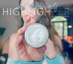 Learn how to make a DIY cheek and brow highlighter that is all natural and easy to make using natural micas and beeswax. Brow Highlighter, Cheek Bones, Eyebrow Tweezers, Homemade Makeup, Diy Cream, Eye Brows, Cream Highlighter, How To Draw Eyebrows