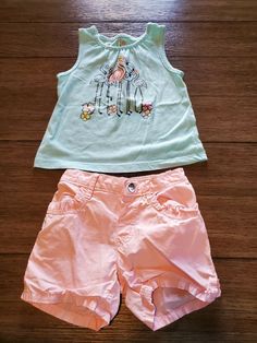 365 Kids by Garanimals girls outfit size 4 shorts & tank, cute! Gently used condition! Will offer shipping discount on multiple auctions. Baby Gadgets, Gadgets, Girl Outfits, Size 4, Rompers