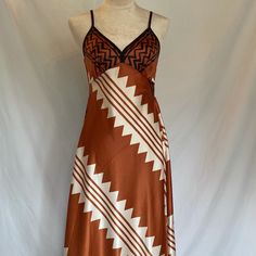 Beautiful Maxi Strap Dress. Can Be Dressed Up Or Dressed Down. Never Worn. Ordered From Holykity.Com And Did Not Fit Me. Brown A-line Midi Dress For Vacation, Chic A-line Beach Slip Dress, Bohemian Brown Dress With Spaghetti Straps, Sundress A-line Slip Dress For Beach, A-line Sundress For The Beach, Chic A-line Slip Dress For Beach, Brown A-line Beach Dress, Brown V-neck Casual Dresses, White V-neck Slip Dress For The Beach