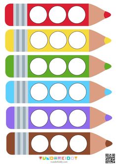 four pencils with different colors on them and the words, you are ready to color