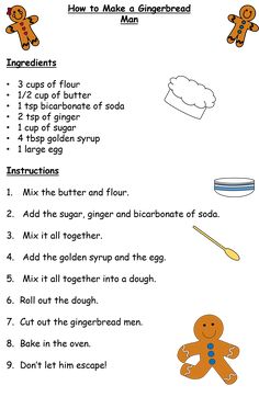 Gingerbread Man EYFS Activities Eyfs Fairytales, Gingerbread Man Recipe, Role Play Areas, Bicarbonate Of Soda, Tuff Tray, Gingerbread Men, Childhood Education