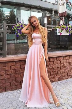 Pink Long Prom Dresses, Long Pink Dress, Burgundy Homecoming Dress, Prom Dresses Long Pink, Beautiful Evening Dresses, Pink Evening Dress, Plus Size Formal, Pink Prom Dress, Pink Prom