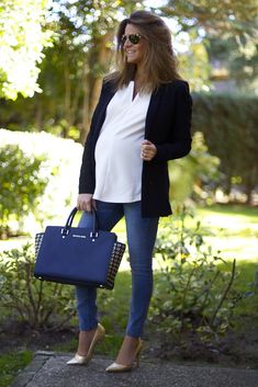 Oh My Looks by Silvia Maternity Office Wear, Baby Bump Clothes, Pregnacy Fashion, Maternity Work Wear, Must Have In Your Closet, Baby Bump Style