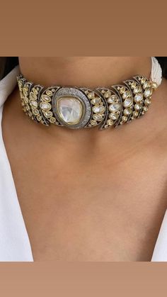 slay this contemporary style choker with your ethnic and western outfits.  comes with a pair of matching earrings Jewelry Kundan, Kundan Jewelry, Boho Choker, Pakistani Jewelry, Kundan Jewellery, Western Outfits, Matching Earrings, Contemporary Style, Jewelry Earrings Dangle