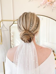 Even Rapunzel needs an occasional break. Lose Bun Hairstyles, Wedding Bun Hairstyle, Wedding Bun, Wedding Bun Hairstyles