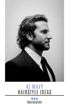 Check out our wavy hairstyles for men collection and learn how to style one trending hairstyle #menhairstylist #menhairstyle #menhaircut #haircutsformen Haircuts For Medium Hair Men Wavy, Mens Mid Length Wavy Hairstyles, Men’s Hairstyles For Thick Wavy Hair, Mens Hairstyles Wedding, Mens Wavy Hairstyles Long, Medium Short Hair For Men, Men’s Hairstyles For Wavy Hair, Mens Wavy Long Hair, Men’s Midlength Hairstyles