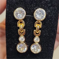 Reposhing This Item I Purchased From @Misisox. Loved It, But Ready To Rotate For Something New. Questions? Leave A Comment Below! Dior Vintage, Dior Jewelry, Swarovski Crystal, Something New, Christian Dior, Swarovski Crystals, Dior, Jewelry Earrings, Women Jewelry