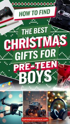 the best christmas gifts for preteen boys