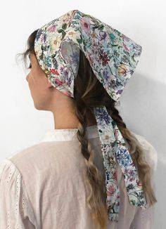 Whether you’re gardening, running to the market, or cooking up a storm, you’ll need to hold that hair back. Our Valley Headscarf is uniquely designed to elevate that earth mama look - featuring our new prints ranging from calming billowing clouds, Monet-inspired dreams, and gardens of wildflowers rich with color - these scarves will surely brighten your days. Made by hand in the USA. 100% Cotton.