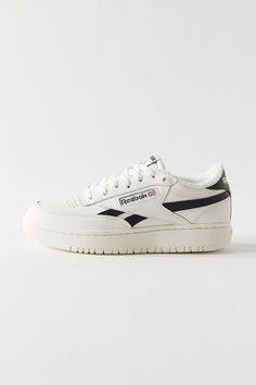 Reebok Club C Double Sneaker, Reebok Club C Double, Reebok Club C, Club C, Everyday Shoes, Reebok Shoes, Elegant Shoes