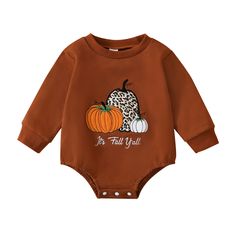 0-12M Baby My 1st Halloween Embroidery Long-Sleeve Bodysuit Wholesale Affordable Fall Onesie For Playtime, Affordable Long Sleeve Onesie With Graphic Print, Cheap Fitted Fall Onesie, Cheap Fall Playtime Onesie, Halloween Baby Clothes, Oversized Romper, My 1st Halloween, Baby Halloween Outfits, 1st Halloween