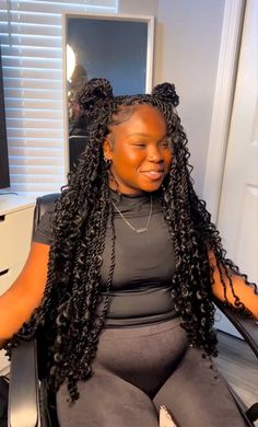 Styles With Island Twist, Styles For Boho Twist, Style Island Twist, Island Twist Style Ideas, Boho Twists Hairstyle, Medium Island Twist Hairstyle, Criss Cross Island Twist, Ways To Style Island Twist Hairstyle, Styles For Island Twist