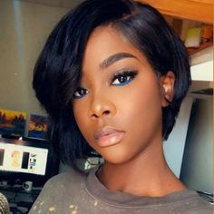 Short Pixie Cut Wigs Straight Bob 100% Human Hair Wig Full Machine Made Non Lace  Natural Pre Plucked Short Bob No Lace Wigs Side Part Brazilian Human Hair Item #: ZFTW020277-N-10I Feature:   1.Made of 100% Human Virgin hair, silky, softness and smoothness. Shedding and Tangle free. 2.Natural color hair could be dyed by yourself. Can be curled or straightened 3.Average size  cap, adjustable and comfortable. Detailed size could be found in product description. 4.Shedding and tangle free, chemical Kort Pixie, Burnt Hair, Corte Pixie, Cheap Human Hair, Pixie Cut Wig, Ombre Wigs, 짧은 머리, Short Bob Wigs, Wigs Online