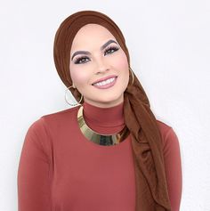 Hijab Style With Earrings Tutorial, Ways To Wear Hijab, Hijab Pic, Hijab Styles For Party