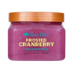 Cranberry Sugar Scrub, Frosted Cranberry