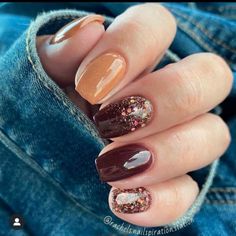 Elevate your autumn nail game with the Top 25 Short Autumn Nails for 2024 You Need to Try! 🍂 Short nails are perfect for showcasing the season’s top colors, from deep purples to burnt oranges. Add a touch of glitter or go for a minimalistic look with matte finishes to stay on-trend this fall. 💅🍁 #ShortNails #FallNailTrends #AutumnInspo #2024Nails #CozyVibes Nail Designs Cool Unique, Fall Nail Design Short Nails, Halloween Short Gel Nails, Fall Inspiration Nails, September Nail Ideas Short, Fall Nails Diy, Fall Themed Nails, Fun Fall Nails, Nail Suggestions