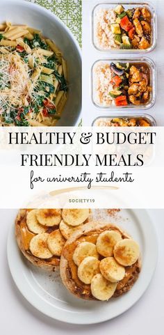 healthy and budget friendly meals for university students