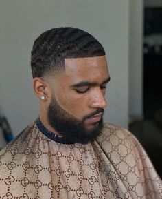 Mid Taper, Mid Fade Haircut, Black Hair Cuts, Waves Haircut